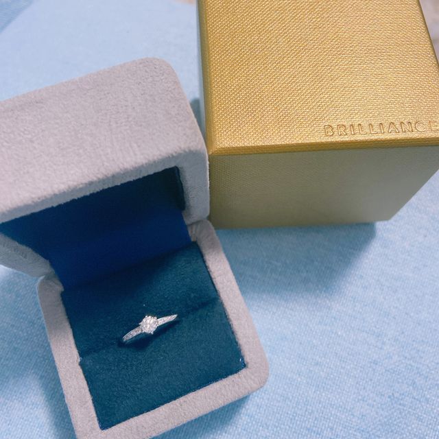 【BRILLIANCE+(ブリリアンスプラス)の口コミ】 オーダー制で注文できるので自分好みに作れました。どんな指輪を買えばい…