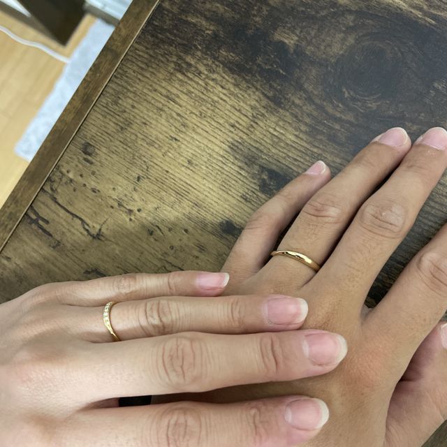 【COEUR D'OR(クゥドール)の口コミ】 私たちは指輪は常に付けているものなので、付け心地重視で探していました…
