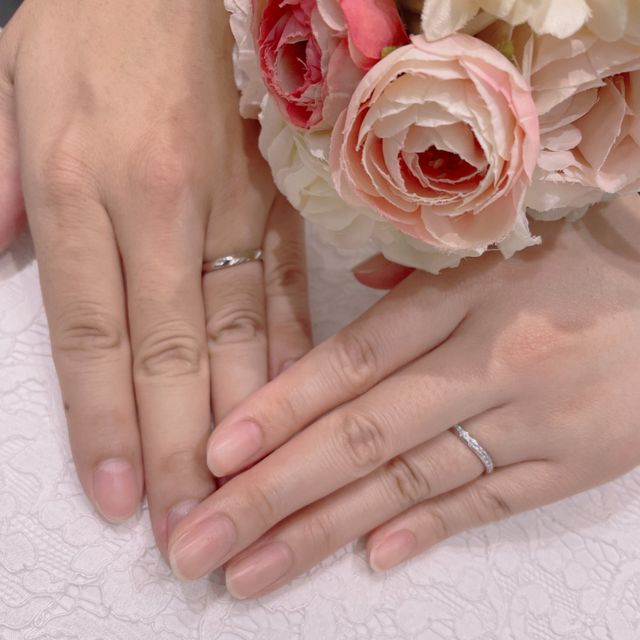 【ラザール ダイヤモンド(LAZARE DIAMOND)の口コミ】 ウェーブかV字のリングが欲しかったのでその中で気になるものを片っ端から…