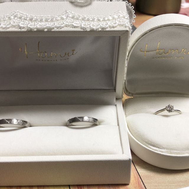 【Hamri(ハムリ)の口コミ】 既製品ではない指輪が欲しくて、山をモチーフにした指輪に惹かれました。…