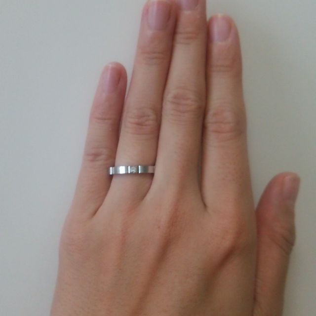 【カルティエ(Cartier)の口コミ】 結婚指輪は毎日つけるものなので、ブランドとデザインの両方を重視しまし…