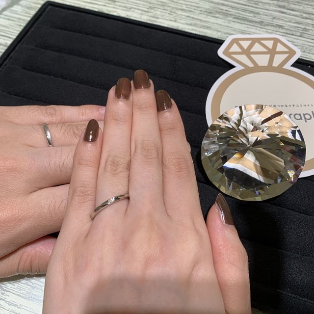 【TRECENTI(トレセンテ)の口コミ】 プラチナ、ダイヤにこだわりがあり、高耐久性やダイヤの質ともに良く、ア…