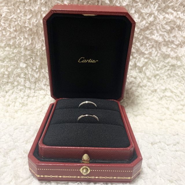 【カルティエ(Cartier)の口コミ】 太すぎず重すぎず、軽やかなフルエタニティのリングを探していました。こ…