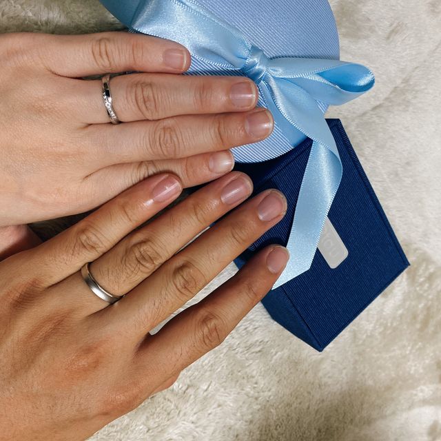 【【閉業】フラー・ジャコー(FURRER-JACOT)の口コミ】 指が太いので細く見えるねじれがあるデザインであること、一粒ダイヤでは…