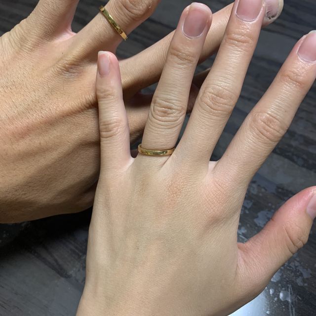 【CRAFY(クラフィ)の口コミ】 デザインはおしゃれかつシンプルにしたかったので、ブラウンゴールドで、…