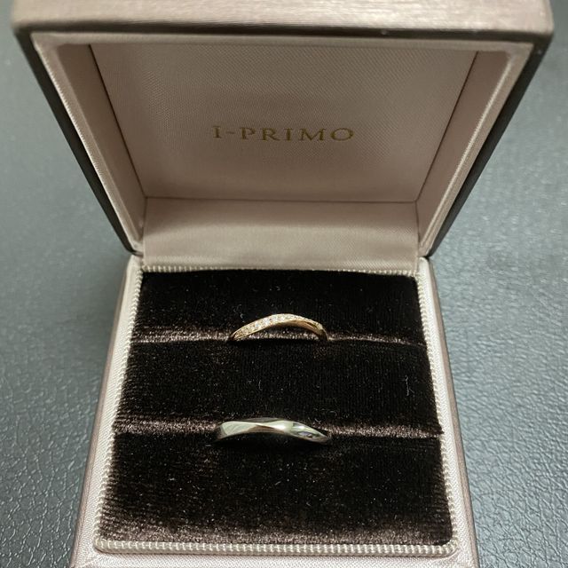 【アイプリモ(I-PRIMO)の口コミ】 色は絶対にゴールド系と決めていました。
実際に見て、ピンクゴールドの色…
