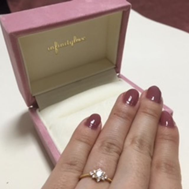 【infinitylove(インフィニティラヴ)の口コミ】 ありきたりなデザインの普通の指輪は嫌だったので、ファッションリングの…