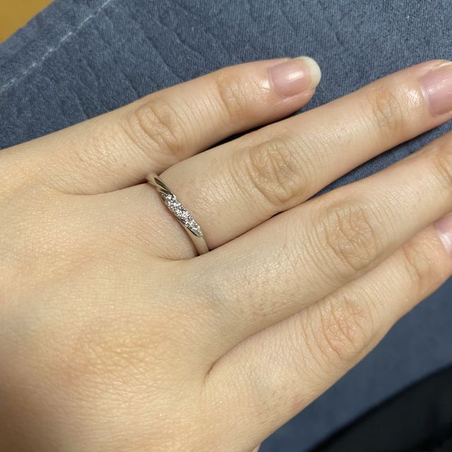 【銀座ダイヤモンドシライシの口コミ】 ファーストインプレッションで見た目が1番可愛いと感じたから。このブラン…