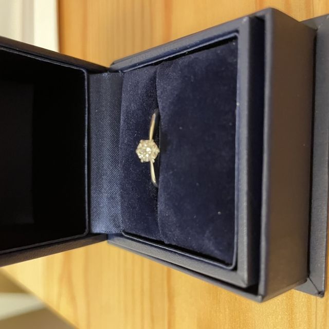 【銀座ダイヤモンドシライシの口コミ】 カラット 0.255
カラー E
クラリティSI-1
カット excellent
指輪の輝きは…