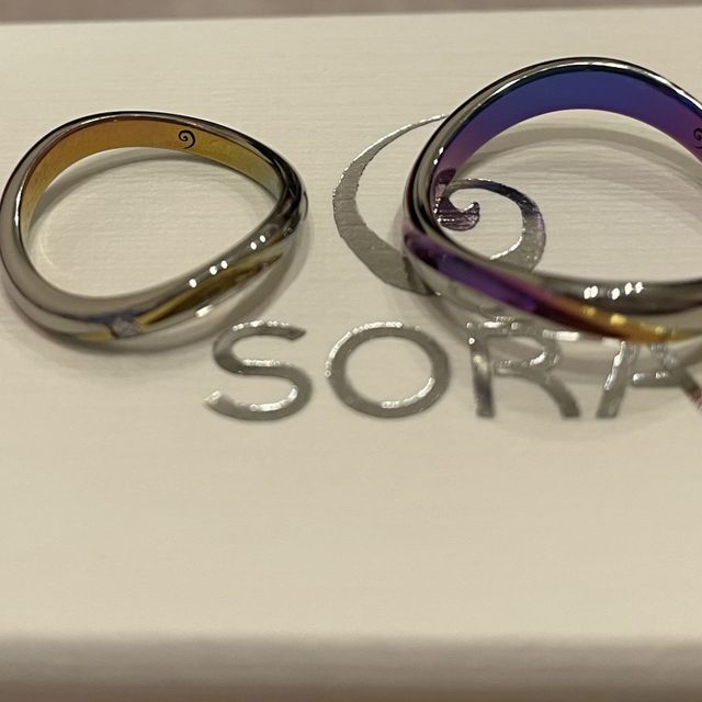 【SORA(ソラ)の口コミ】 周りと違いを出すために色々探しましたが、soraの指輪が1番いいと思い選び…