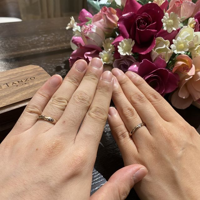 【TANZO.(鍛造指輪)の口コミ】 頑丈で変形しにくいところ。フルオーダーメイドなところ。太さや形、色味(…