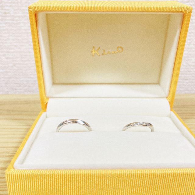 【ケイウノ ブライダル(K.UNO BRIDAL)の口コミ】 もっとたくさんの店舗を見て悩む予定でしたが、ビビッときたデザインと出…