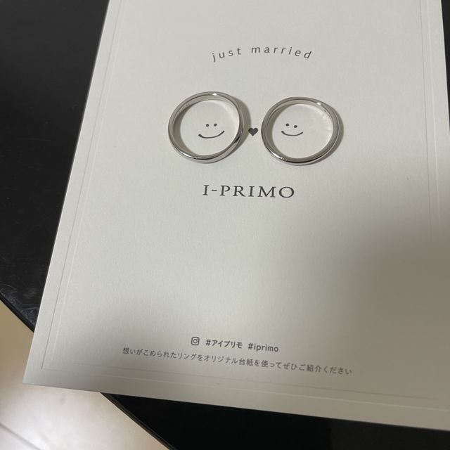 【アイプリモ(I-PRIMO)の口コミ】 値段もそうですが何よりも自分達が指輪をはめた時しっくりきて納得のいく…