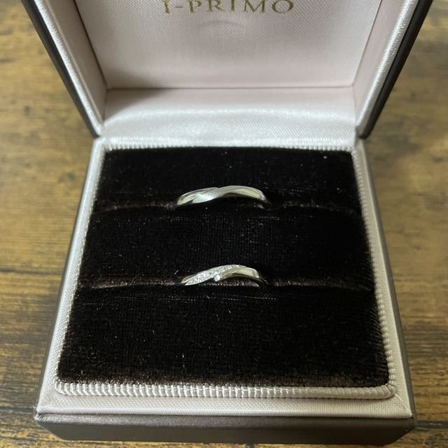 【アイプリモ(I-PRIMO)の口コミ】 購入したノクターナルの指輪は、男性側が北極星を女性側が北斗七星をモチ…
