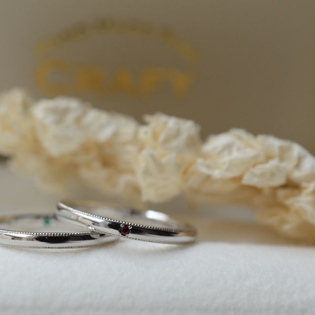 【CRAFY(クラフィ)の口コミ】 価格が1番の決め手でした。それに加えて、自分で指輪をデザイン出来るとこ…