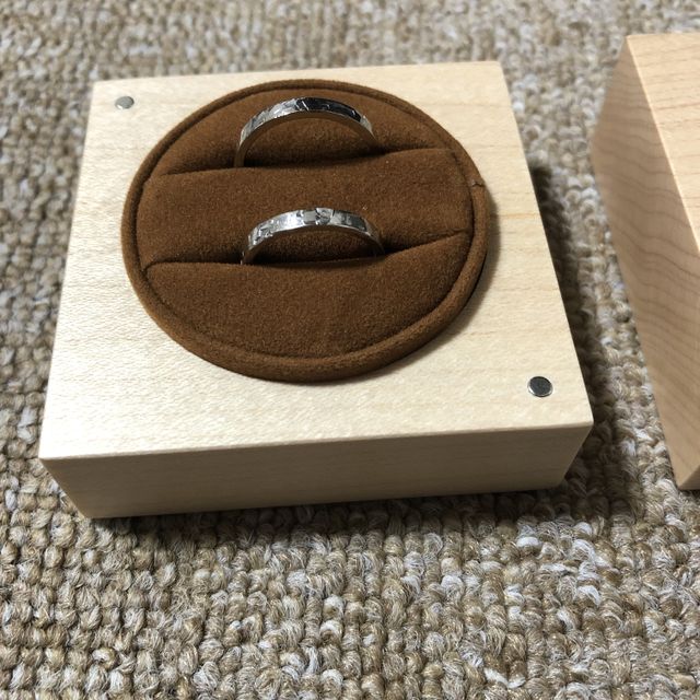 【ringram(リングラム)の口コミ】 いろんなサンプルを見せてもらい、その中から気に入ったものを選びました…