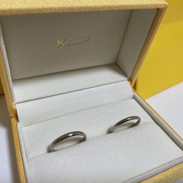 【ケイウノ ブライダル(K.UNO BRIDAL)の口コミ】 2人の思い出やデートのエピソードを話したところ、店員さんが色々聞いてく…