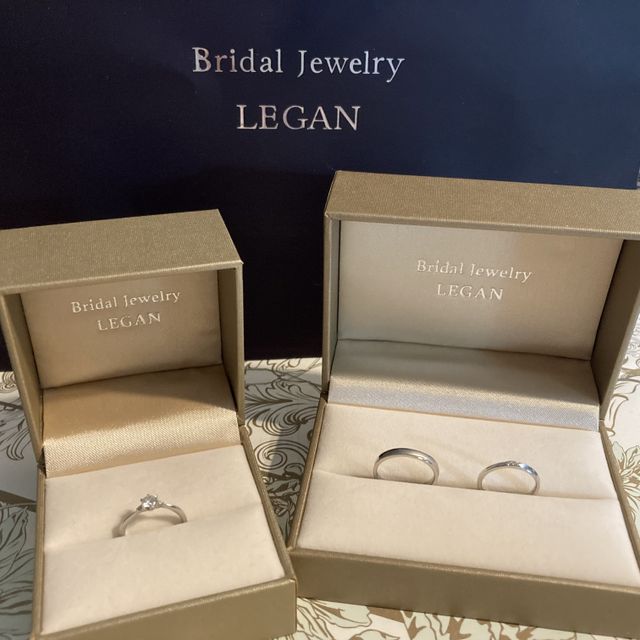 【LEGAN(レガン)の口コミ】 種類が豊富であること、ダイヤの色やダイヤの数を選べること、マット加工…