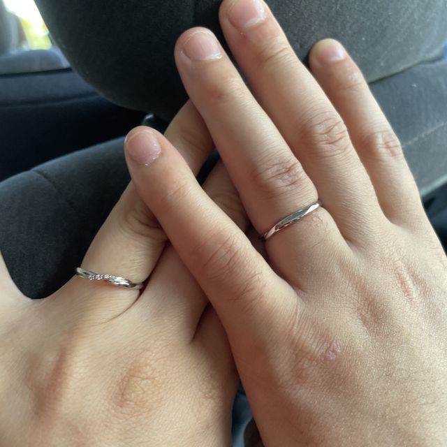 【canal4℃(カナルヨンドシー)の口コミ】 4°cの指輪を見に行った時に、よりお手頃価格で4℃のアフターサービスも…