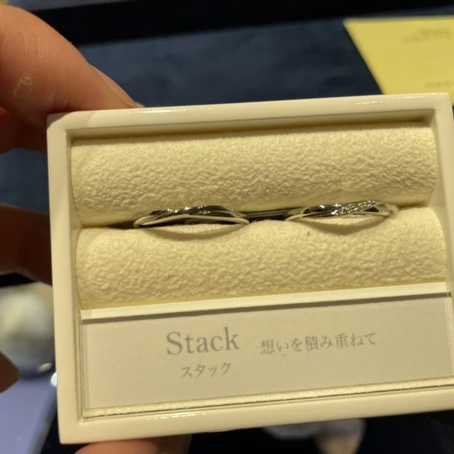 【canal4℃(カナルヨンドシー)の口コミ】 4°cの指輪を見に行った時に、よりお手頃価格で4℃のアフターサービスも…