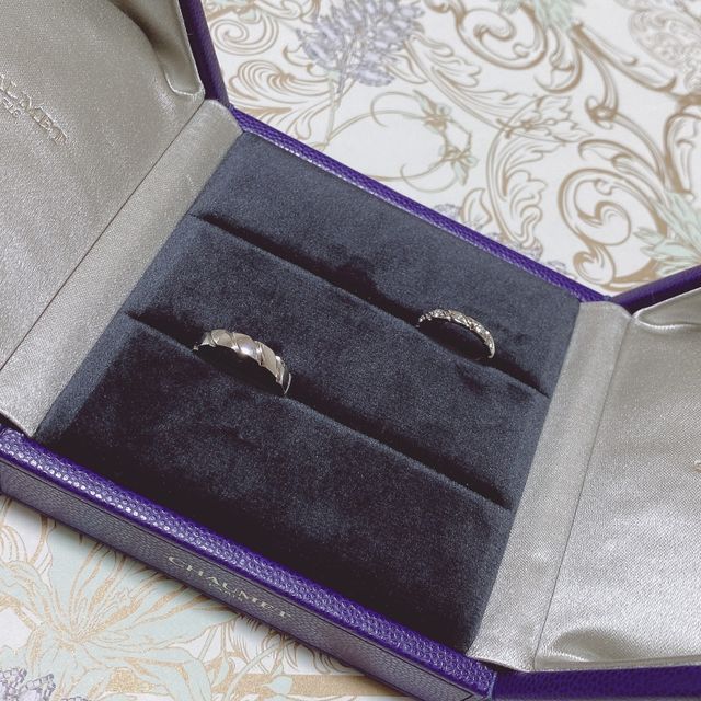 【ショーメ(CHAUMET)の口コミ】 色々なブランドを巡り試着させて貰いましたが、ショーメの指輪の指通りが…