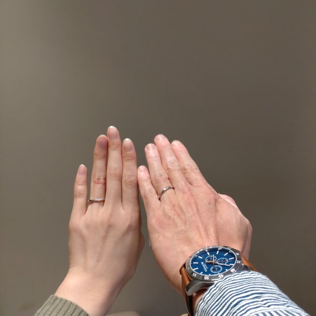 【TRECENTI(トレセンテ)の口コミ】 この度結婚するにあたり、結婚指輪の購入の為にトレセンテさんにお邪魔し…