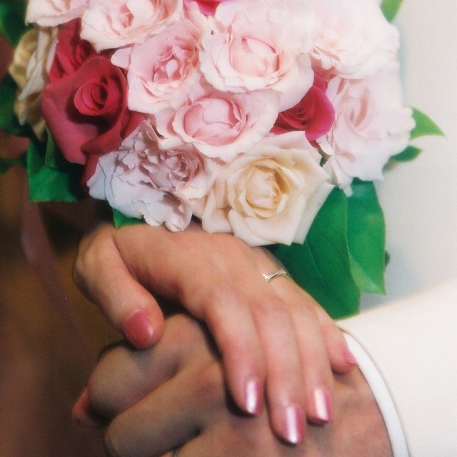 【4℃ BRIDAL(ヨンドシーブライダル)の口コミ】 購入前、レディース・メンズともに全く同じデザインのものより、レディー…