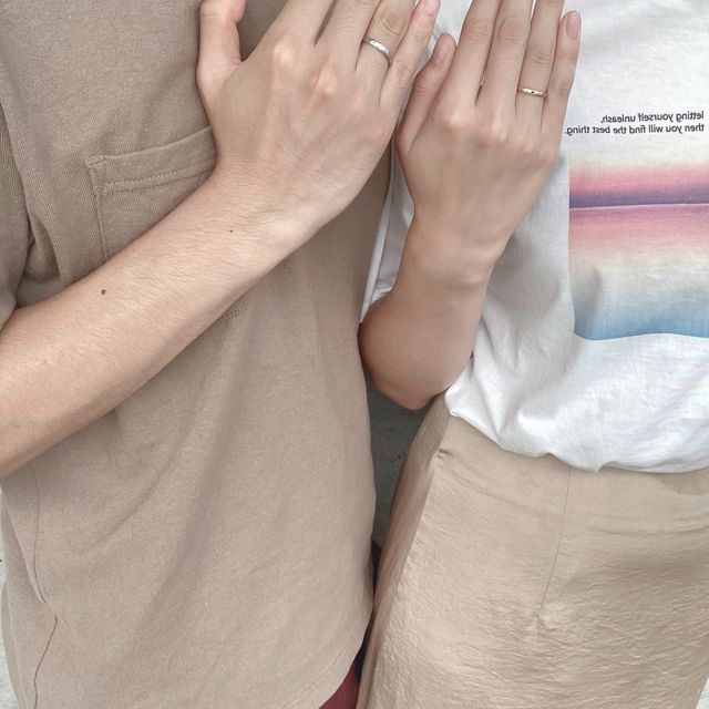 【ジュエリークラフトYAMAJIの口コミ】 王道の結婚指輪が似合う感じではなかったのでシルバーアクセサリーが苦手…