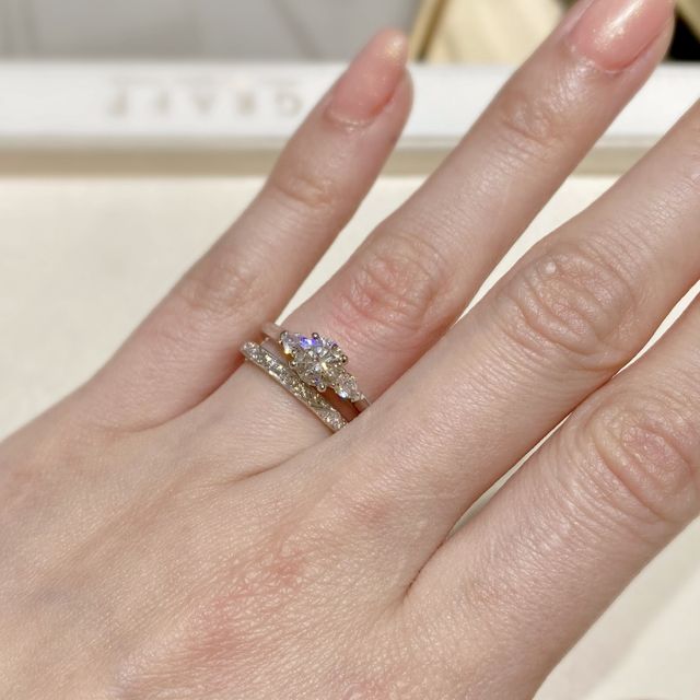 【グラフ(GRAFF)の口コミ】 やっぱり、グラフさんはダイアがきれいです。ずっと憧れていたブランドと…