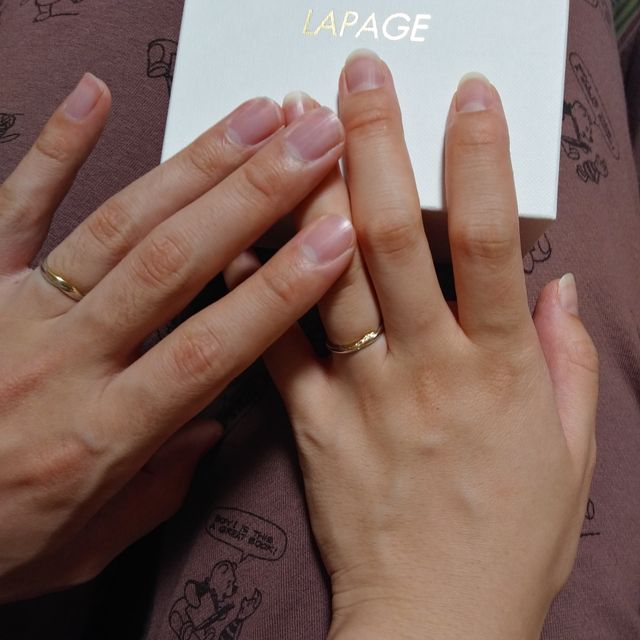 【LAPAGE(ラパージュ)の口コミ】 デザインとお店の雰囲気です。プラチナベースがよかったのですが、シンプ…