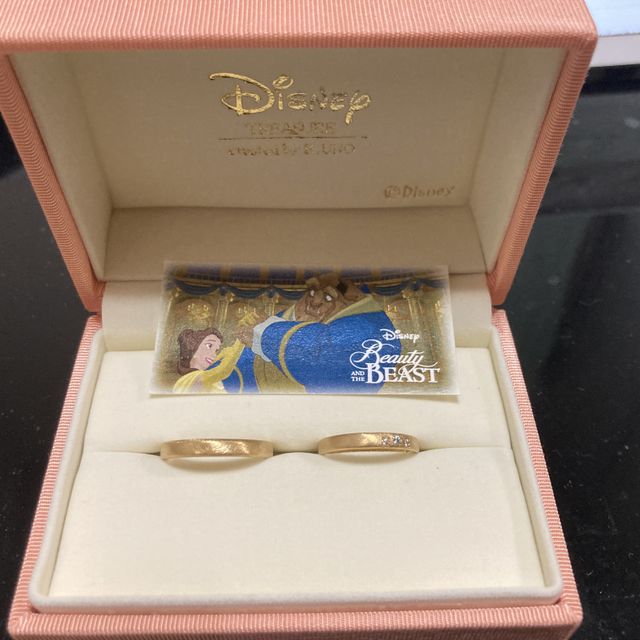 【ケイウノ ブライダル(K.UNO BRIDAL)の口コミ】 DIYで作れること、ディズニー刻印を入れられることが決め手になりました。…