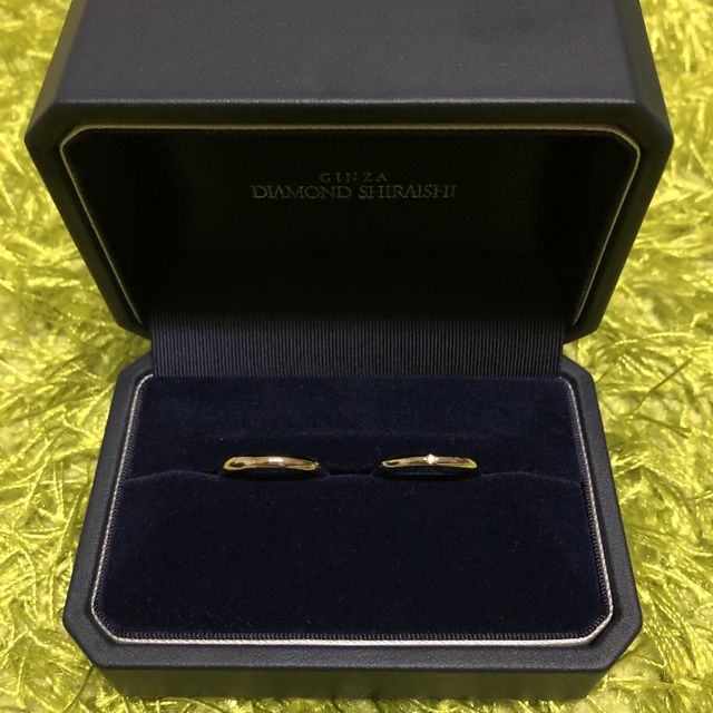 【銀座ダイヤモンドシライシの口コミ】 シンプルで、長年つけても飽きないようなデザインで選びました。指に違和…