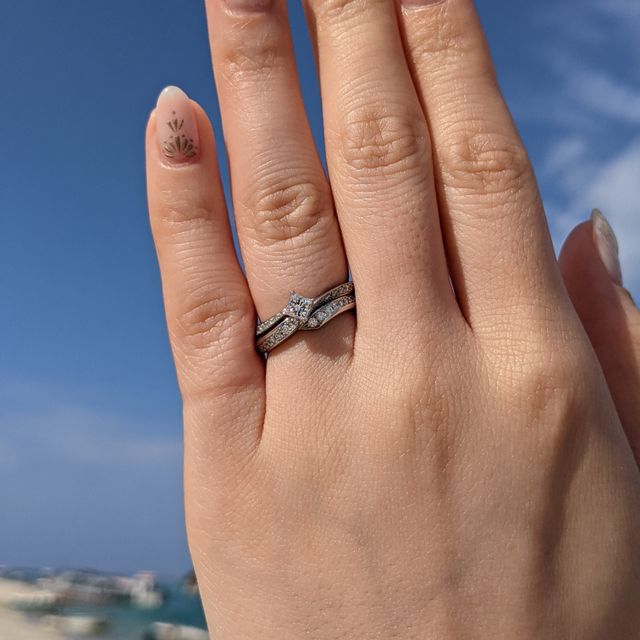 【BRIDGE ANTWERP BRILLIANT GALLERY(ブリッジ・アントワープ・ブリリアント・ギャラリー)の口コミ】 婚約指輪はウェブサイトを見た瞬間から「何このデザイン！めちゃめちゃ可…