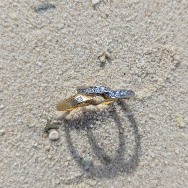 【BRIDGE ANTWERP BRILLIANT GALLERY(ブリッジ・アントワープ・ブリリアント・ギャラリー)の口コミ】 婚約指輪はウェブサイトを見た瞬間から「何このデザイン！めちゃめちゃ可…