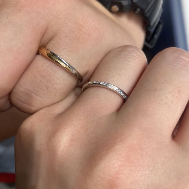 【銀座ダイヤモンドシライシの口コミ】 ダイヤモンドシライシのダイヤモンドの輝きは他のブランドと全然違うと感…