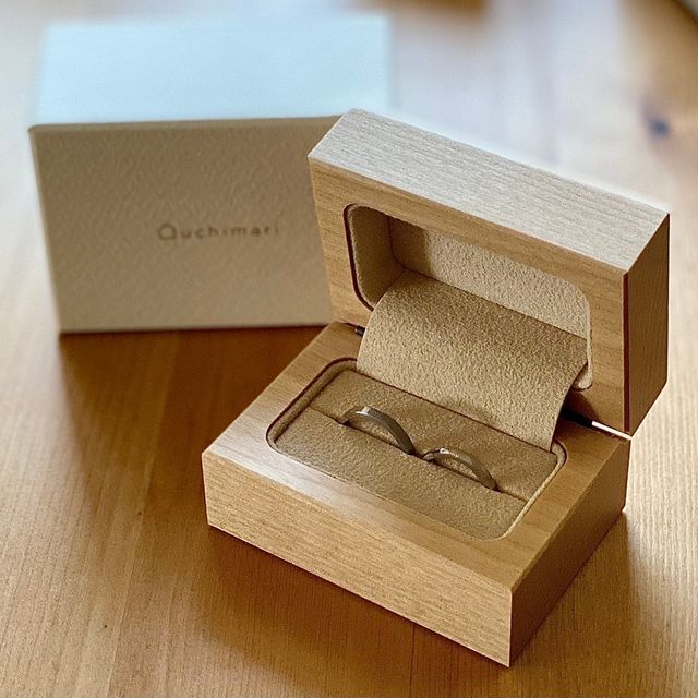 【uchimari(ウチマリ)の口コミ】 二人だけのオリジナルの指輪を結婚指輪にしたかった。そんな中、ネット検…