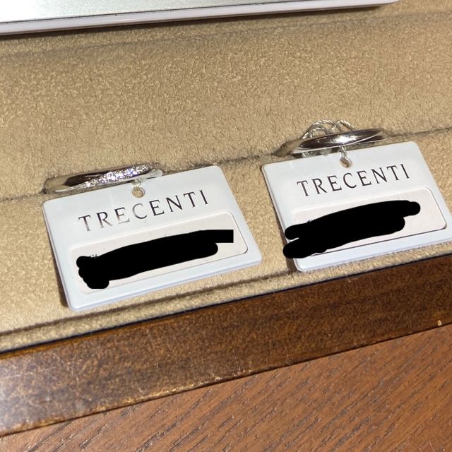 【TRECENTI(トレセンテ)の口コミ】 指輪は大体定番のデザインのものは用意されていました。マット加工などは…