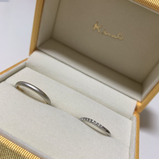 【ケイウノ ブライダル(K.UNO BRIDAL)の口コミ】 彼と私の好みが全く違い、2店舗回りました。私はとても気に入ったデザイン…