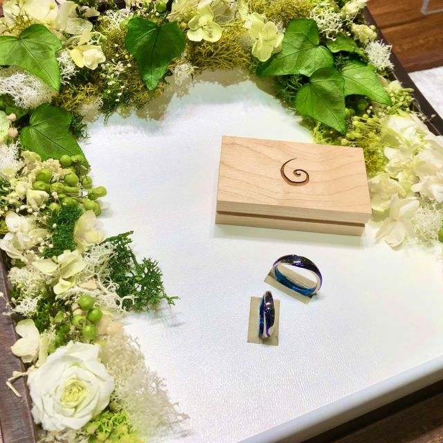 【SORA(ソラ)の口コミ】 青い色が好きなので、青い指輪が作れないかと探していたところSORAを見つ…