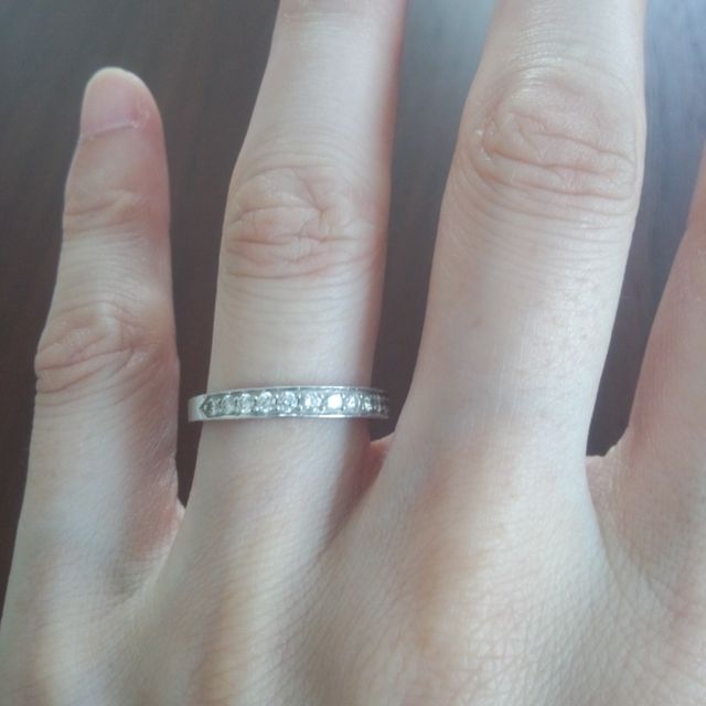 【ティファニー(Tiffany & Co.)の口コミ】 一生身につけるであろう結婚指輪を、憧れのジュエリーブランドであるティ…