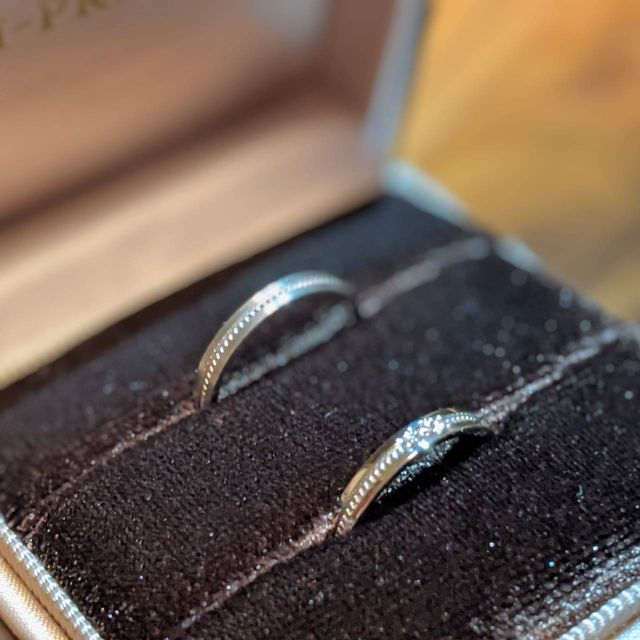 【アイプリモ(I-PRIMO)の口コミ】 指輪は下のデザインを彼女が気に入ったので。
9月にサイズ測って10月受け…