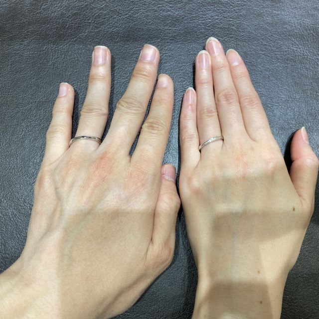 【TRECENTI(トレセンテ)の口コミ】 指輪の内側が丸みを帯びていて着用しやすいところが特徴です。結婚指輪は…