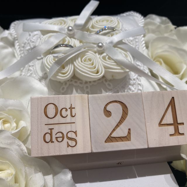 【4℃ BRIDAL(ヨンドシーブライダル)の口コミ】 ハーフエタニティリングが欲しかったことまた、銀座店限定というのが魅力…