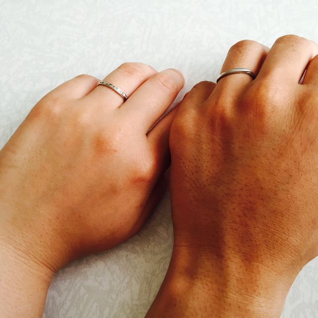 【アンジェリックフォセッテ(Angelique Fossette)の口コミ】 誕生石がダイヤということもあり、ダイヤの大きさや存在感を重視していま…