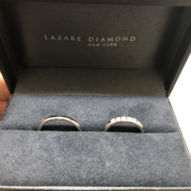 【ラザール ダイヤモンド(LAZARE DIAMOND)の口コミ】 色々なブランドの商品を見てまわりましたが、着け心地がとても良かったで…