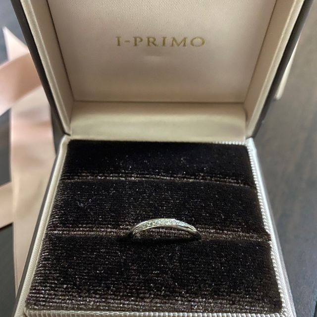 【アイプリモ(I-PRIMO)の口コミ】 私の指の形に合わせて店員さんが勧めてくれたリングです！付けた時にすご…