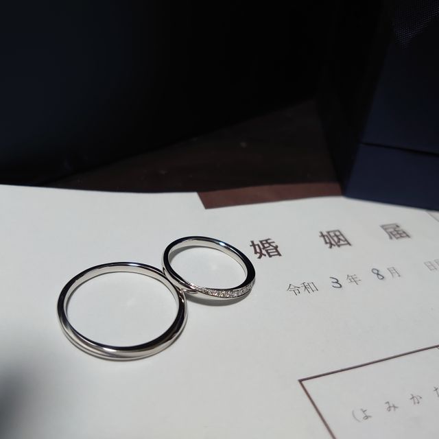 【銀座ダイヤモンドシライシの口コミ】 つけたときにダイヤがすべての角度から見えるのが良いなと思い決めました…