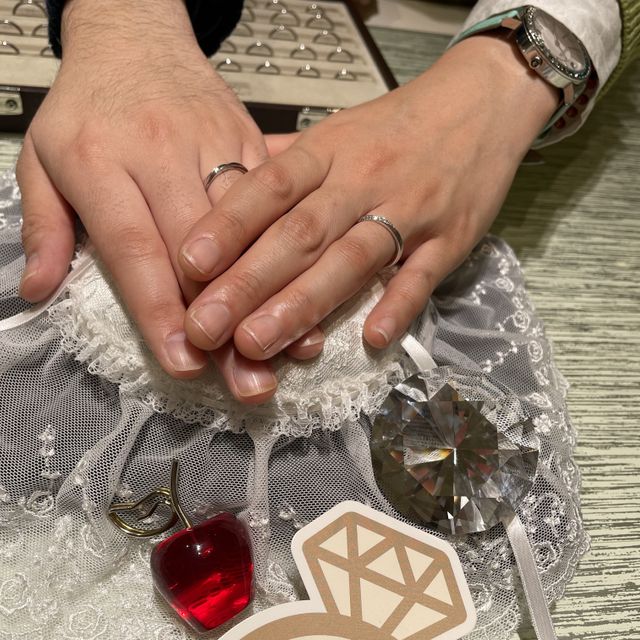 【TRECENTI(トレセンテ)の口コミ】 ダイアモンドの輝きに統一感があり、華やかに感じた所です。
付け心地がと…