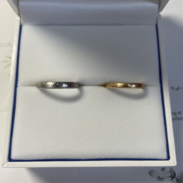 【FISCHER(フィッシャー)の口コミ】 Fischerの指輪作りについての説明を受けて、伝統と実力のあるブランドでい…