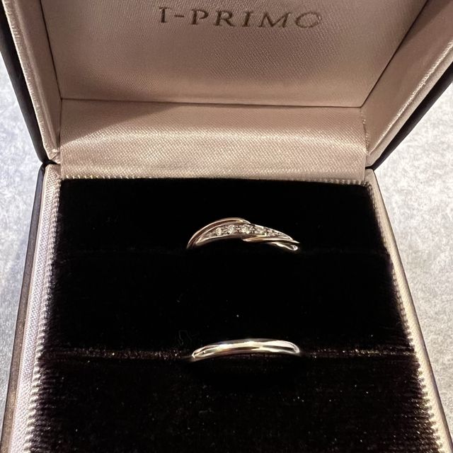 【アイプリモ(I-PRIMO)の口コミ】 結婚指輪を購入する際、様々な店舗に行き下見をしたのですが、価格、デザ…